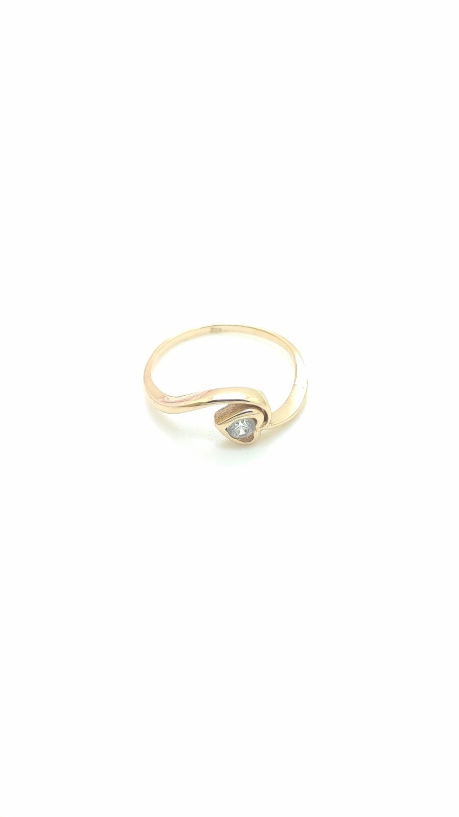 SALE Cincin hati batu putih kadar 700