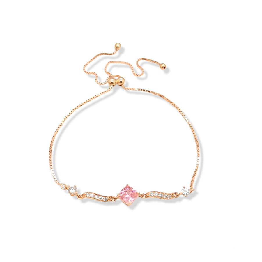 Gelang rosegold "Morganite Series"