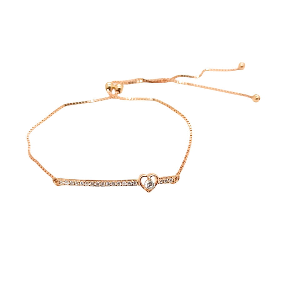 Gelang serut rosegold "Tresna Collection"