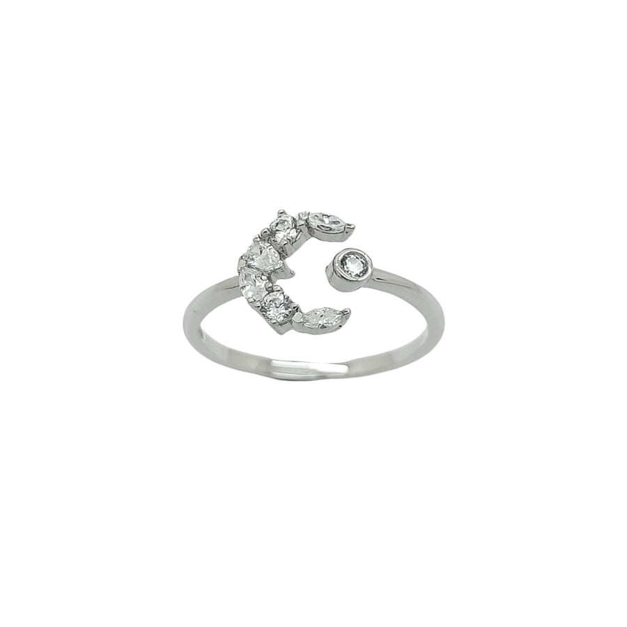Cincin whitegold "Bulan Bintang vol.2 Collection"
