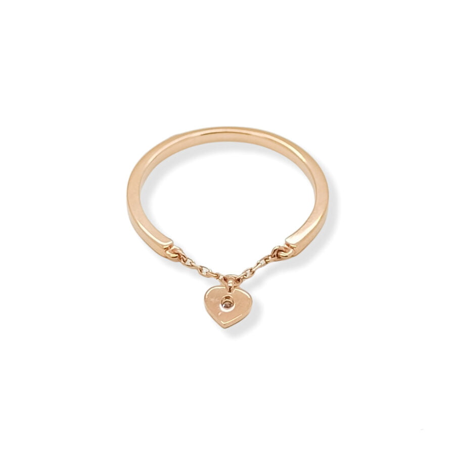 Cincin rosegold "Love Series"