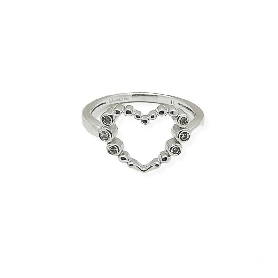 Cincin whitegold "Asmara Collection"