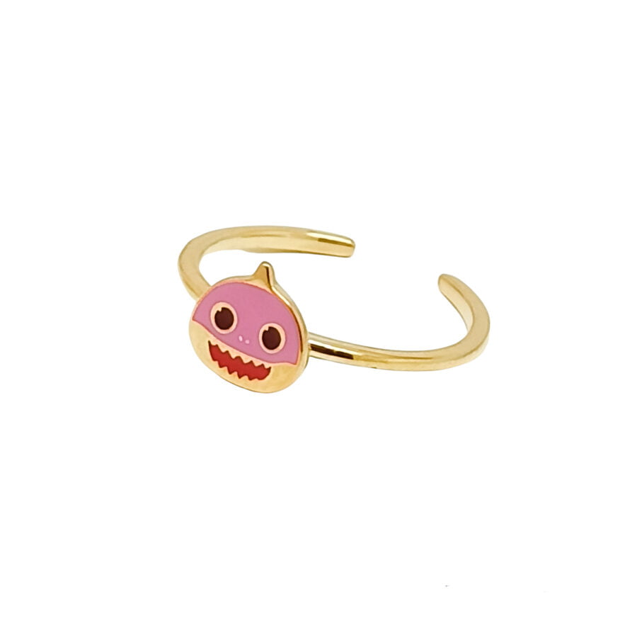 Cincin Anak "Hala Kids Baby Shark Pink" 9K