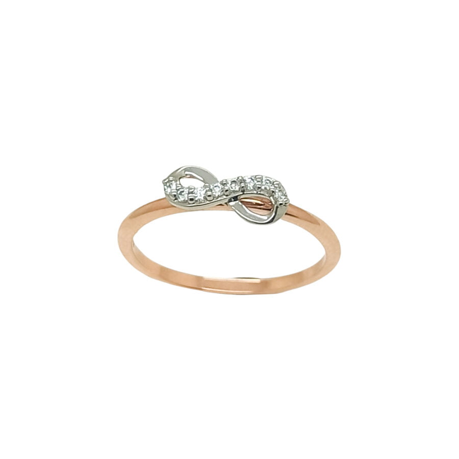 Cincin rosegold "Infinity Series"