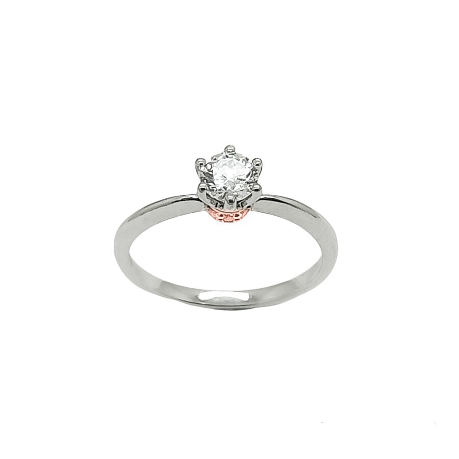 Cincin whitegold "Satu Jiwa Series"