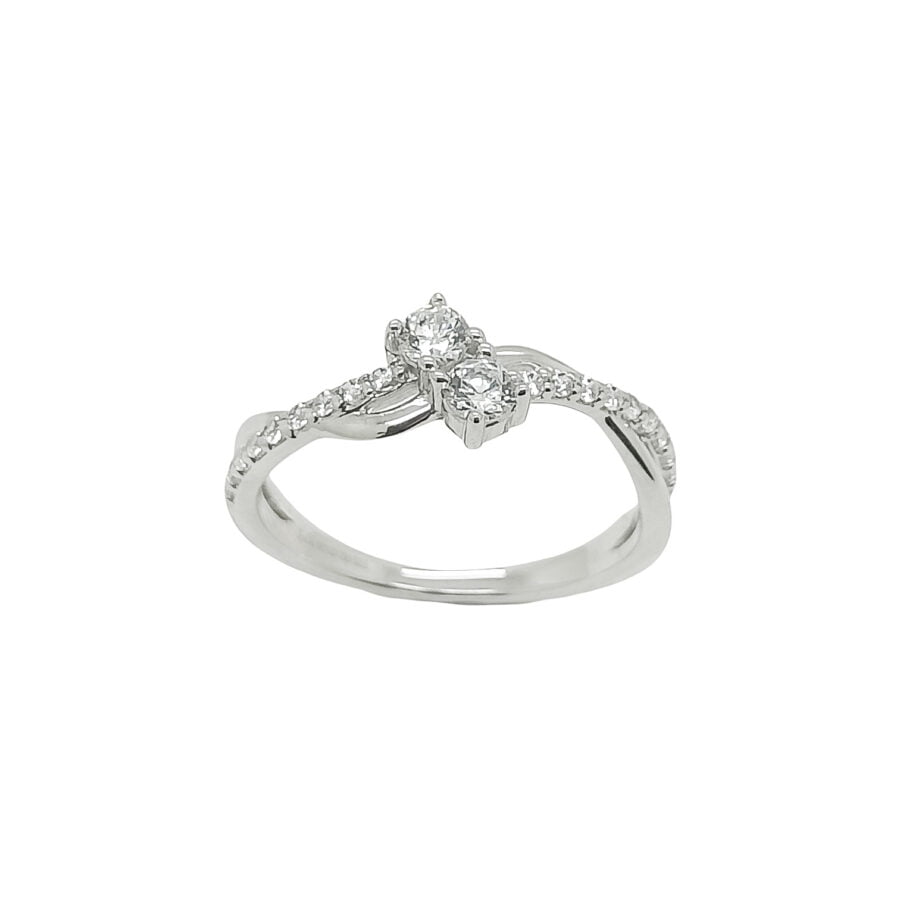 Cincin whitegold “Anggun Collection”