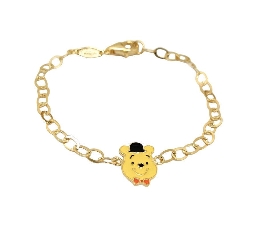 Gelang Anak Enamel "Winnie The Pooh"