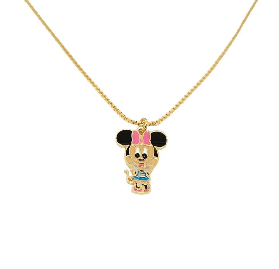 Koye Anak Enamel "Minnie Mouse Pink"