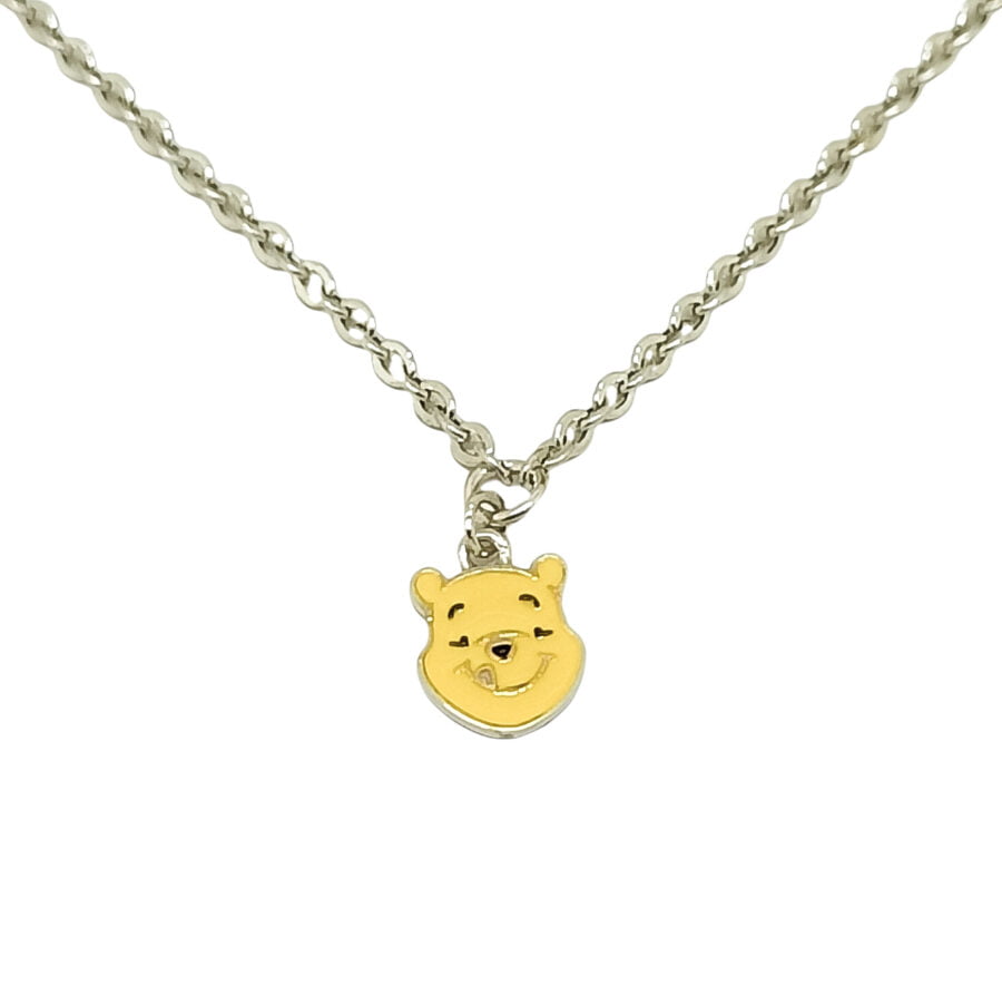 Koye Anak whitegold Enamel "Winnie The Pooh"