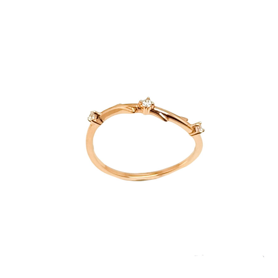 Cincin rosegold "K-Style Collection - Lee Series"