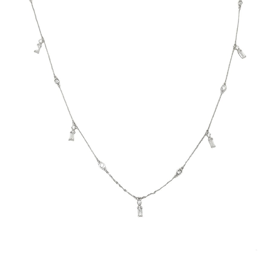 Koye whitegold "Baguette Fancy Collection" NC210185