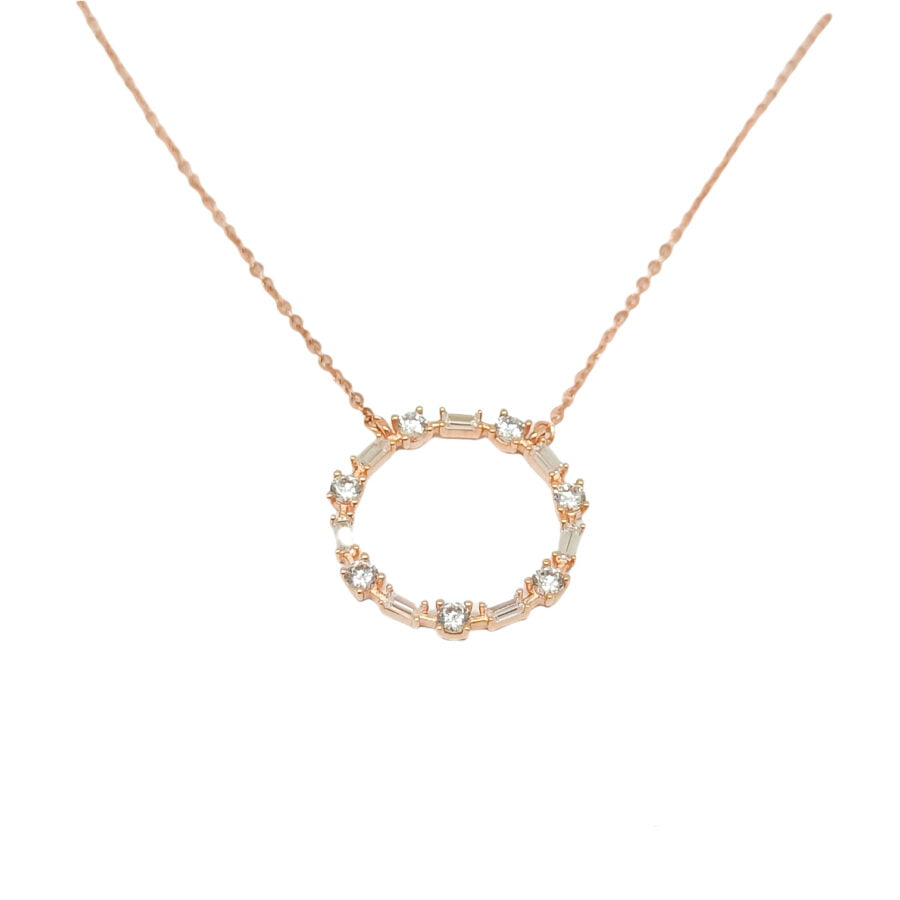 Koye rosegold "Baguette Collection" NC210231