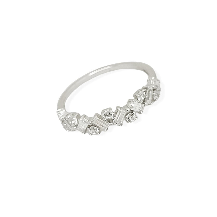 Cincin whitegold "Baguette Collection" RI200361