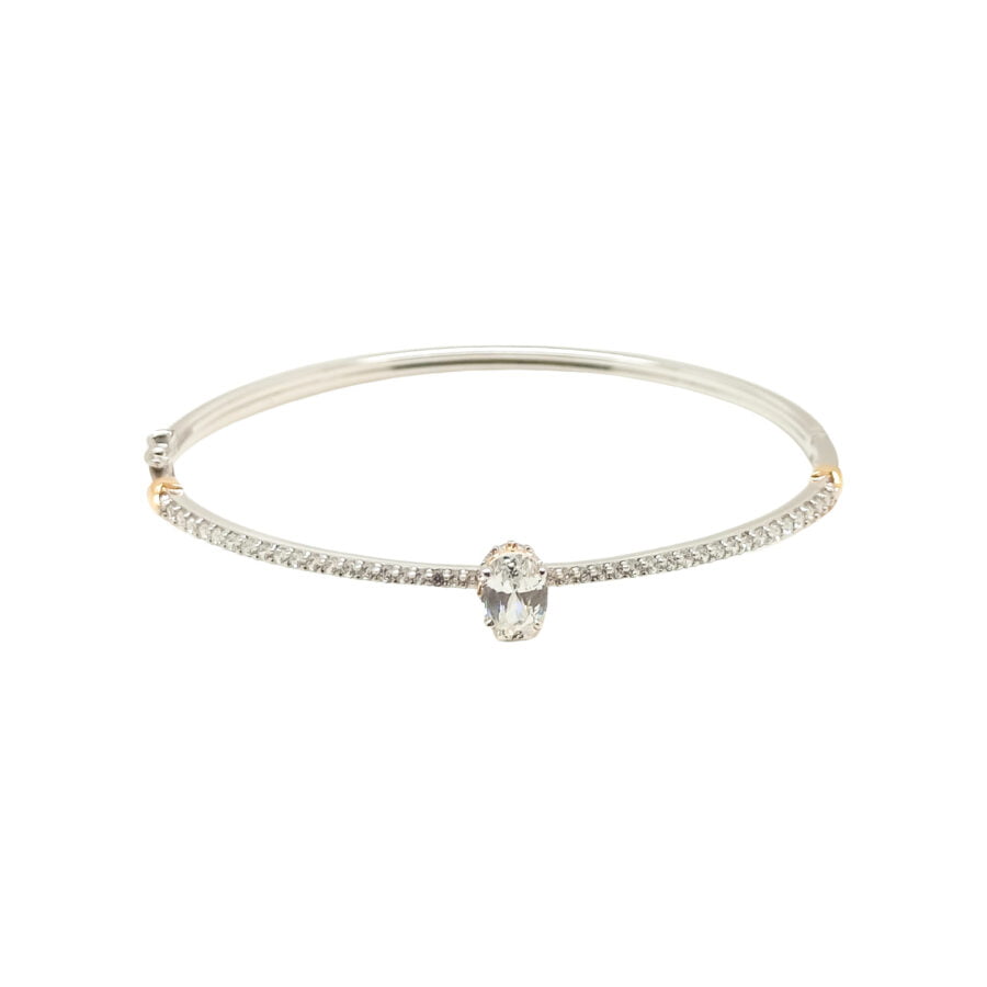 Bangle whitegold "Princess Crown Collection" BG210229