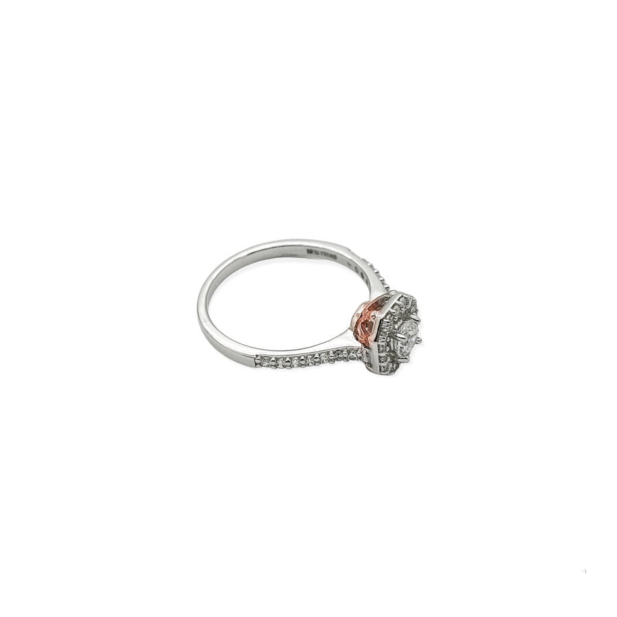 Cincin whitegold "Princess Diary Collection" RI190339 - Gambar 2