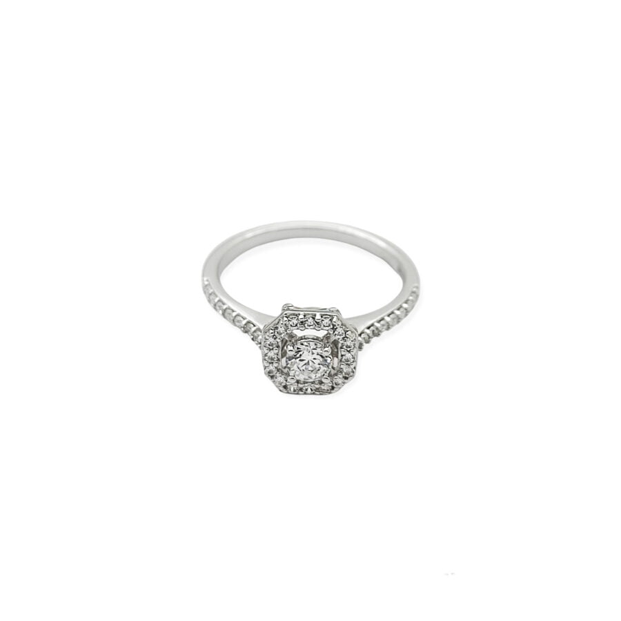 Cincin whitegold "Princess Diary Collection" RI190339