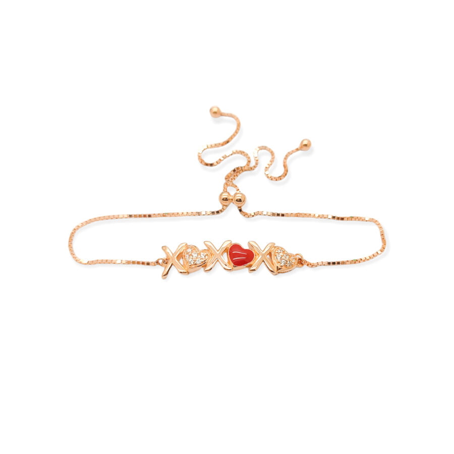 Gelang Serut rosegold "Betty Boop Collection - XO Love Series" BC210383