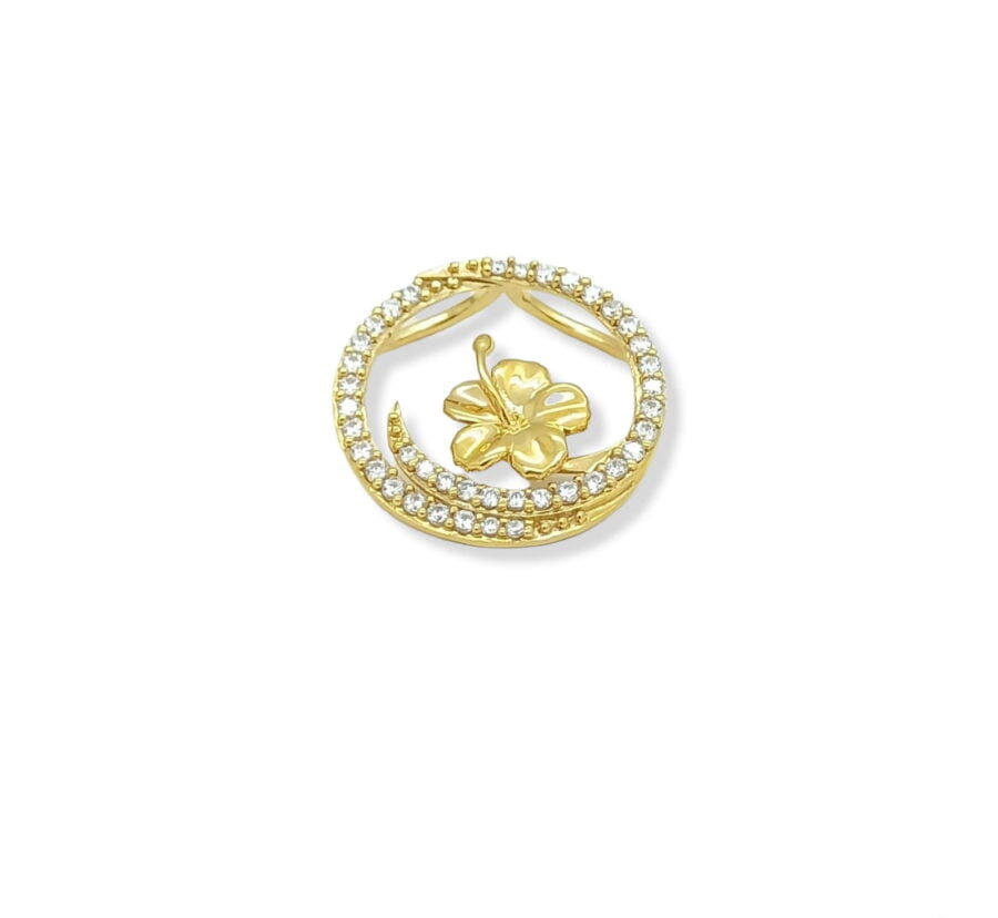 Liontin yellowgold "Hala Basic 375 August Collection" PD190067
