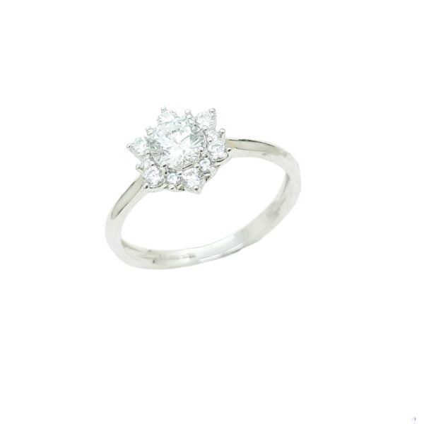 Cincin whitegold "Mentari Collection" RI210442