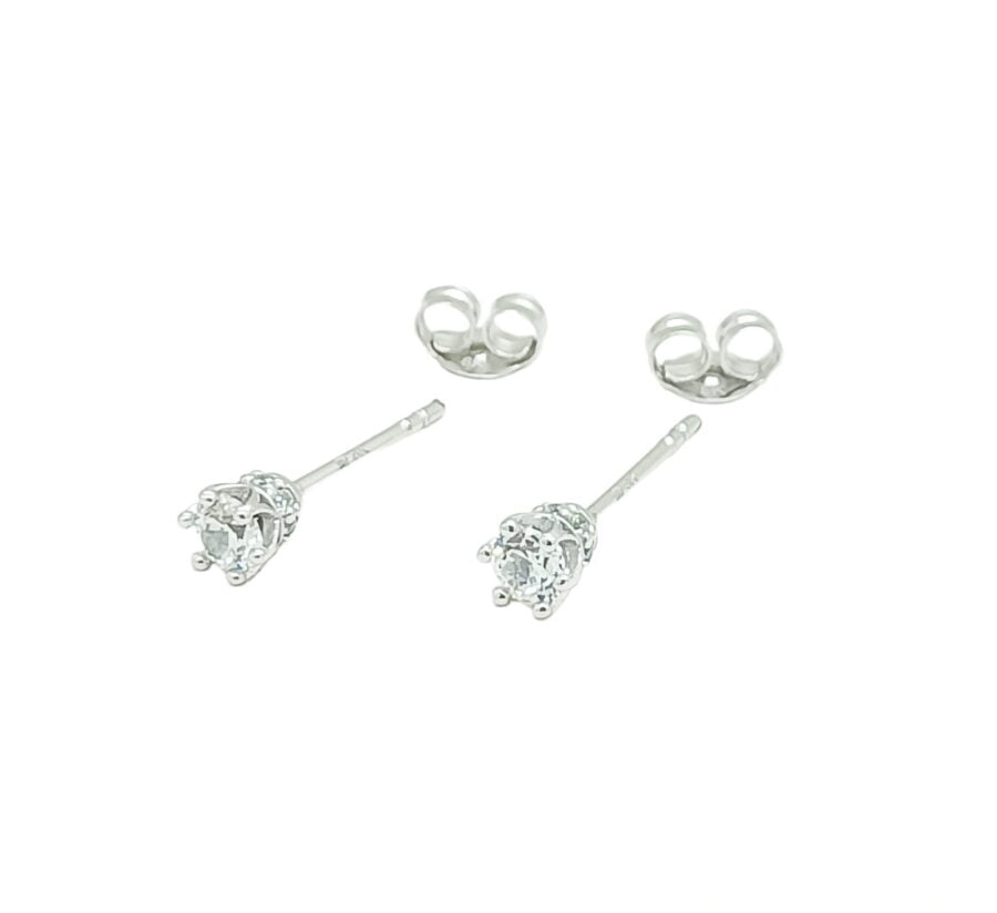 Giwang whitegold "Princess Crown Collection" EA190059