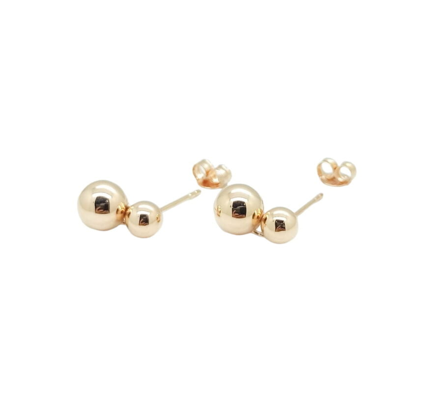 Giwang rosegold "Golden Ball collection" EA220668