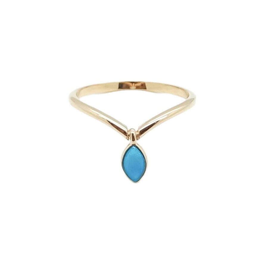 Cincin rosegold "Peafowl Collection" RI221026