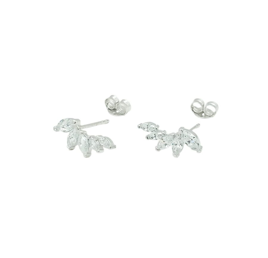 Giwang whitegold "Crystal Collection" EA220615