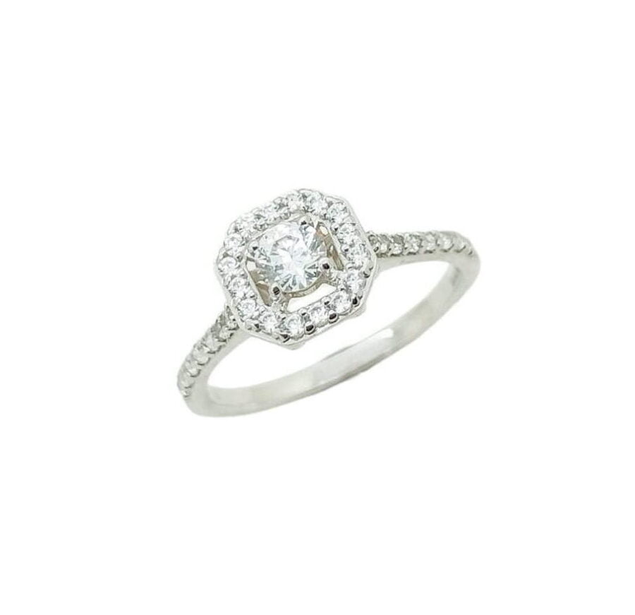 Cincin whitegold "Princess Diary Collection" RI190339