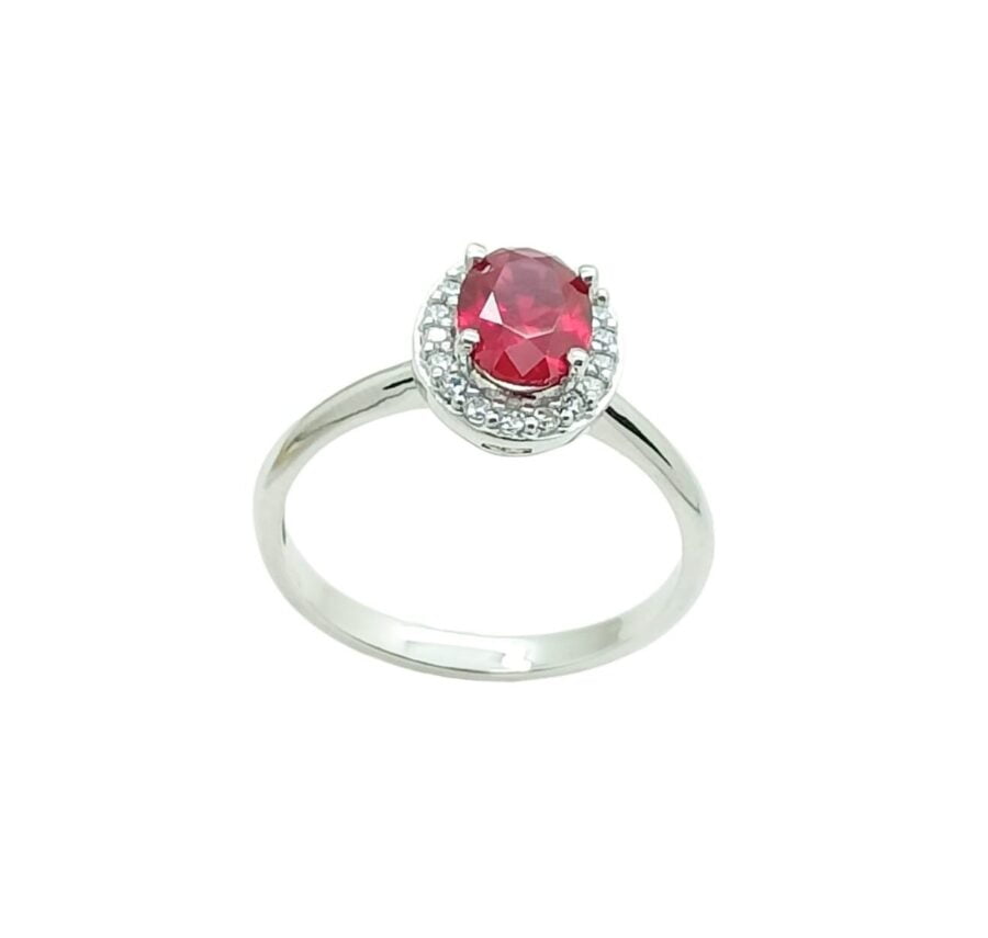 Cincin whitegold "Deep Royal Series" RI221140