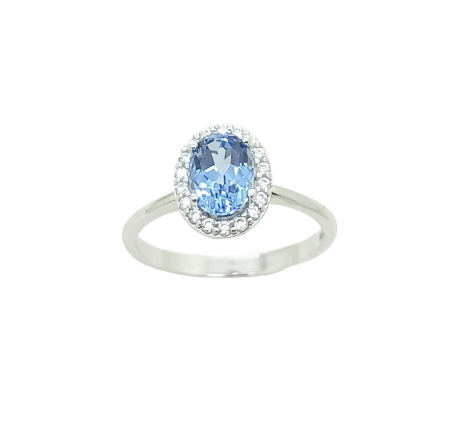 Cincin whitegold "Deep Royal Collection" RI221341 - Gambar 2