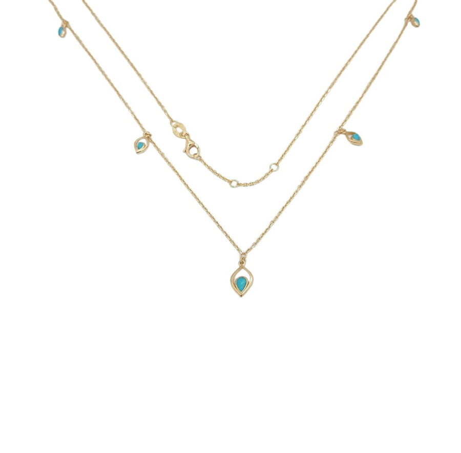 Koye rosegold "Peafowl Collection" NC220438
