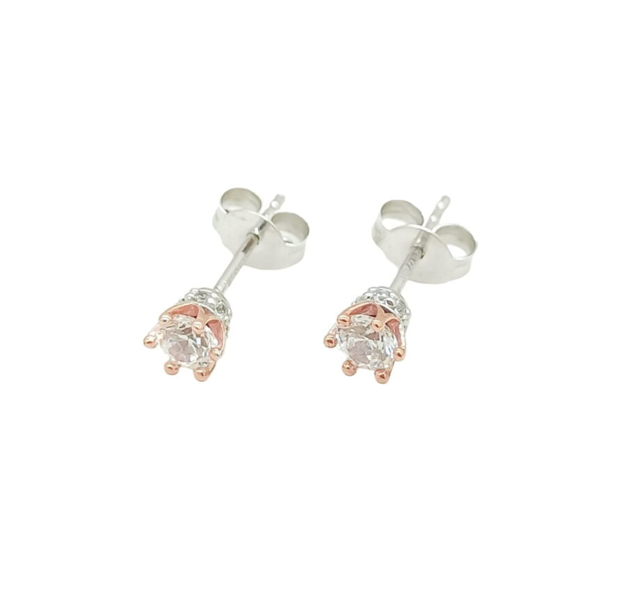 Giwang whitegold "Princess Crown Collection" EA190059