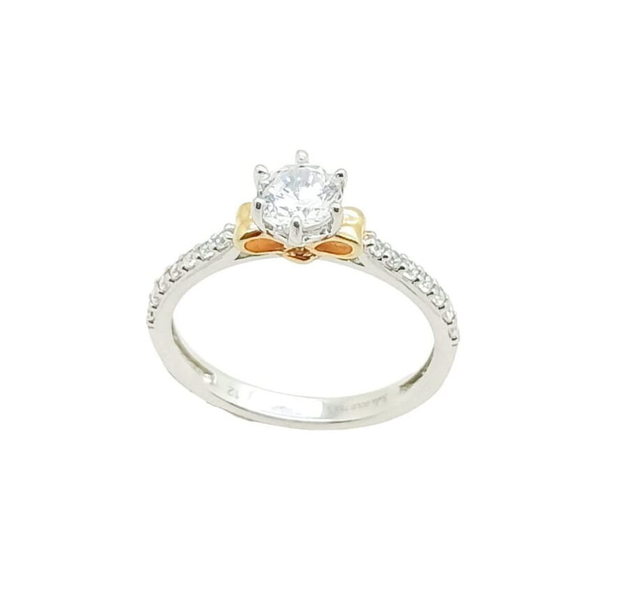 Cincin whitegold "Satu Jiwa Series" 3WZ1288